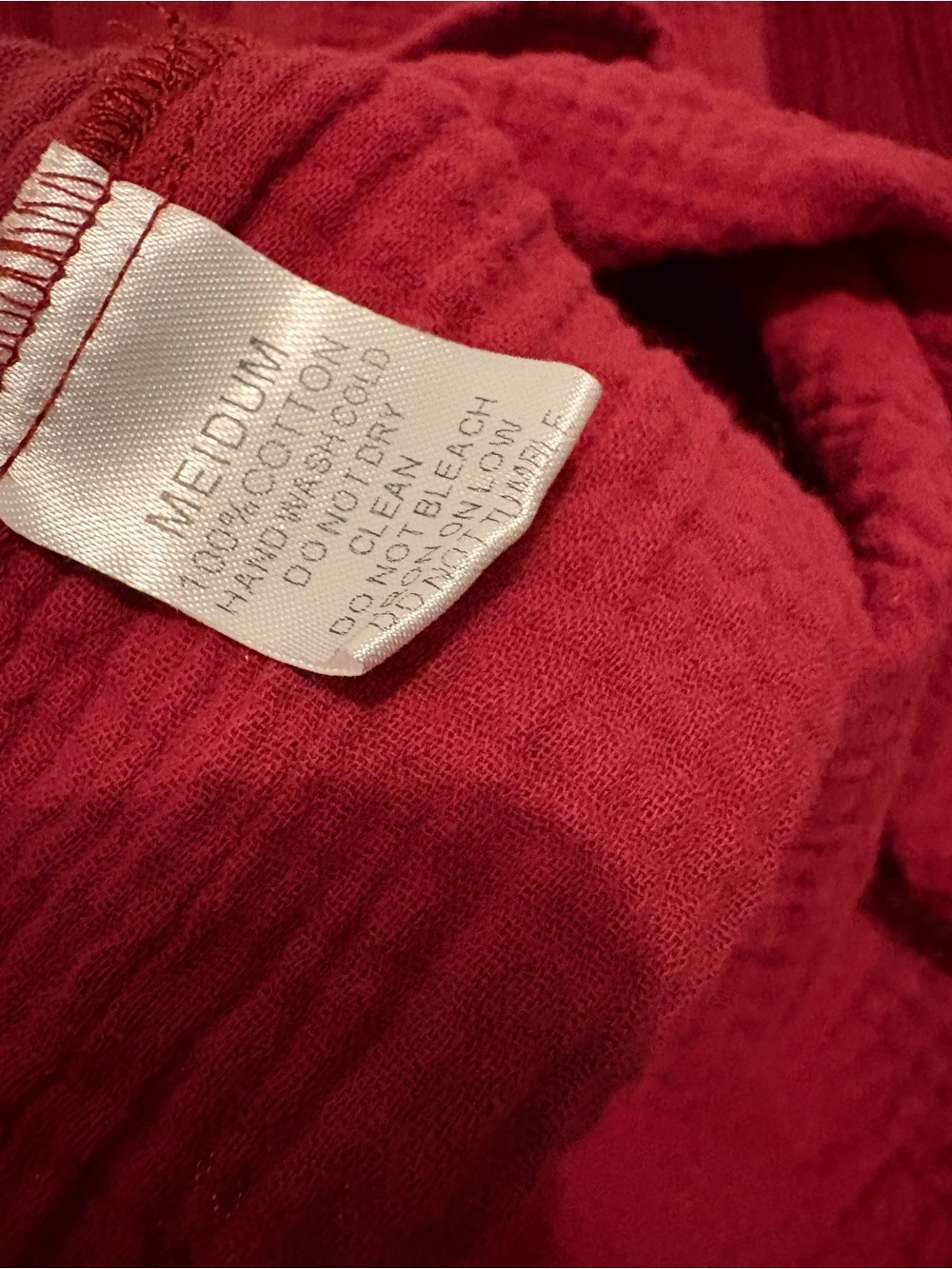 100% COTTON DAVI + DANI MEDIUM ✨ dress lace accent burgundy VGUC - Picture 3 of 3